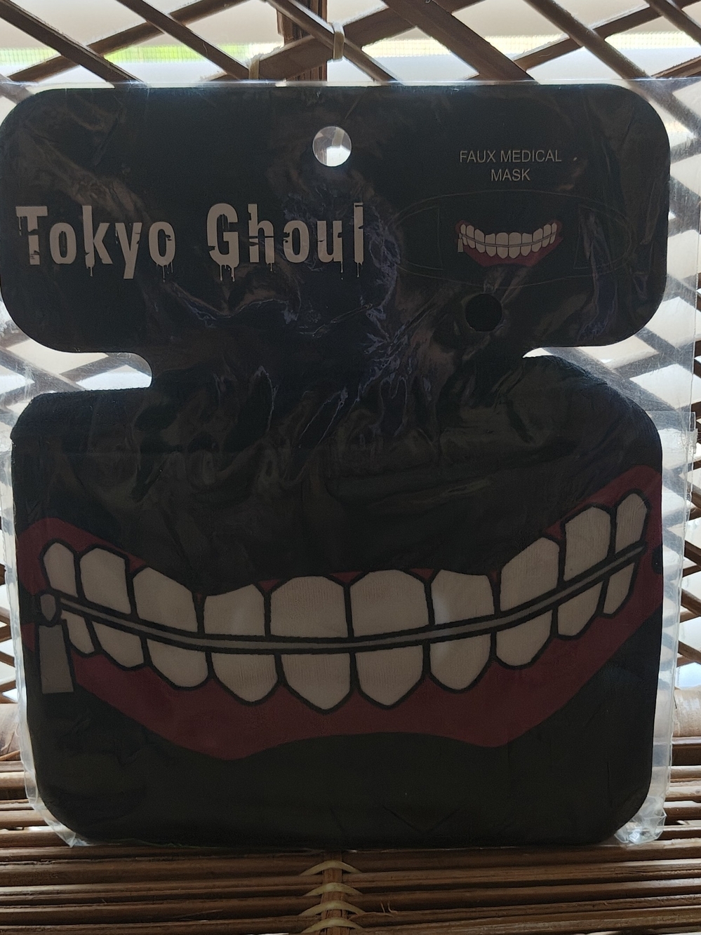 Bioworld Tokyo Ghoul Black Mask Set Of 2